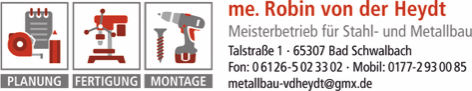 Metallbau Robin von der Heydt
